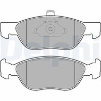 DELPHI LP1734 - Juego de pastilla, freno de estacionamiento de disco