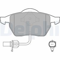 DELPHI LP1706 - Juego de pastillas de freno