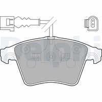 DELPHI LP1914 - Juego de pastillas de freno