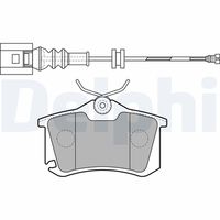DELPHI LP1815 - Juego de pastillas de freno