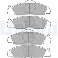 DELPHI LP1817 - Juego de pastillas de freno