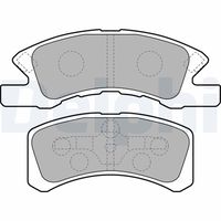 DELPHI LP1918 - Juego de pastilla, freno de estacionamiento de disco