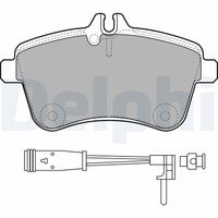 DELPHI LP1938 - Juego de pastillas de freno