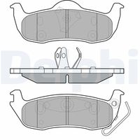 DELPHI LP1975 - Juego de pastillas de freno