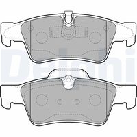 DELPHI LP2124 - Juego de pastillas de freno