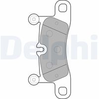 DELPHI LP2233 - Lado de montaje: Eje delantero<br>Código FMSI: D1349-8641 D1577-961<br>Homologación: E1 90R-02A0378/0404<br>Número de WVA: 24295 24553<br>Sistema de frenos: Brembo<br>Artículo complementario / información complementaria 2: Chapa antichirridos<br>Artículo complementario/Información complementaria: sin accesorios<br>Material del forro de fricción: Low-Metallic<br>Contacto avisador de desgaste: preparado para indicador desgaste<br>Ancho 1 [mm]: 209,6<br>Ancho 2 [mm]: 209,6<br>Altura 1 [mm]: 94,3<br>Altura 2 [mm]: 94,3<br>Espesor/grosor 1 [mm]: 16,1<br>Espesor/grosor 2 [mm]: 16,1<br>