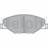 DELPHI LP2444 - Lado de montaje: Eje trasero<br>Número de PR: 1KT<br>Número de PR: 1KV<br>Código FMSI: D1017-7920 D1112-821<br>Homologación: E1 90R-01878/507<br>Número de WVA: 20960<br>Sistema de frenos: TRW<br>Artículo complementario / información complementaria 2: Chapa antichirridos<br>Artículo complementario/Información complementaria: con accesorios<br>Material del forro de fricción: Low-Metallic<br>Contacto avisador de desgaste: no preparado para indicador de desgaste<br>Ancho 1 [mm]: 87,2<br>Ancho 2 [mm]: 87<br>Altura 1 [mm]: 53<br>Altura 2 [mm]: 53<br>Espesor/grosor 1 [mm]: 17<br>Espesor/grosor 2 [mm]: 17<br>