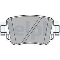 COMLINE CBP12158 - Lado de montaje: Eje trasero<br>Espesor [mm]: 16,5<br>Longitud [mm]: 104,1<br>Ancho [mm]: 52,2<br>Contacto avisador de desgaste: excl. contacto de avisador de desgaste<br>Sistema de frenos: Lucas <br>Número de WVA: 25110<br>