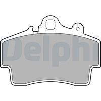 DELPHI LP1411 - Juego de pastillas de freno