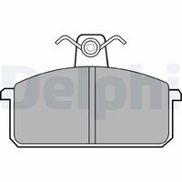 DELPHI LP305 - Lado de montaje: Eje delantero<br>Espesor [mm]: 18<br>Homologación: R90 Homologated<br>Longitud [mm]: 109<br>Ancho [mm]: 47<br>Peso [kg]: 1<br>Número de indicadores de desgaste [por eje]: 2<br>Contacto avisador de desgaste: con contacto avisador de desgaste<br>Sistema de frenos: Bendix<br>Tipo de envase: caja<br>Número de WVA: 20950<br>Número de WVA: 20951<br>Número de WVA: 20952<br>long. de embalaje [cm]: 15<br>Ancho de embalaje [cm]: 10,5<br>h embalaje [cm]: 4,5<br>