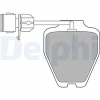 DELPHI LP1530 - Juego de pastillas de freno