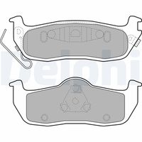 DELPHI LP2109 - Juego de pastillas de freno