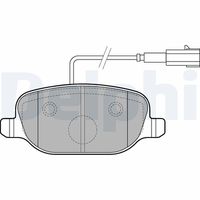 DELPHI LP2223 - Juego de pastillas de freno