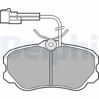 DELPHI LP644 - Lado de montaje: Eje trasero<br>Número de WVA: 21107<br>Sistema de frenos: Bendix<br>Artículo complementario / información complementaria 2: sin chapa antichirridos<br>Artículo complementario/Información complementaria: sin accesorios<br>Material del forro de fricción: Low-Metallic<br>Contacto avisador de desgaste: no preparado para indicador de desgaste<br>Ancho 1 [mm]: 109,2<br>Ancho 2 [mm]: 108,8<br>Altura 1 [mm]: 46,9<br>Altura 2 [mm]: 46,9<br>Espesor/grosor 1 [mm]: 11,5<br>Espesor/grosor 2 [mm]: 11,5<br>