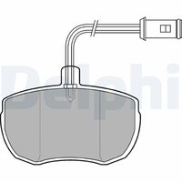 DELPHI LP651 - Juego de pastillas de freno