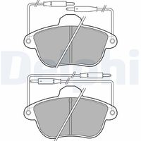 DELPHI LP740 - Lado de montaje: Eje trasero<br>Homologación: E9 90R-01825/2184<br>Número de WVA: 20389<br>Sistema de frenos: Citroën<br>Artículo complementario / información complementaria 2: Chapa antichirridos<br>Artículo complementario/Información complementaria: con accesorios<br>Material del forro de fricción: Low-Metallic<br>Contacto avisador de desgaste: no preparado para indicador de desgaste<br>Ancho 1 [mm]: 83,2<br>Ancho 2 [mm]: 83<br>Altura 1 [mm]: 75<br>Altura 2 [mm]: 75<br>Espesor/grosor 1 [mm]: 14,8<br>Espesor/grosor 2 [mm]: 14,8<br>