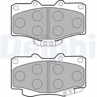 DELPHI LP854 - Juego de pastilla, freno de estacionamiento de disco