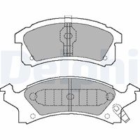 DELPHI LP898 - Juego de pastillas de freno