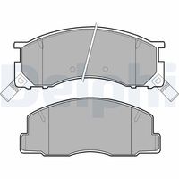 DELPHI LP941 - Juego de pastillas de freno