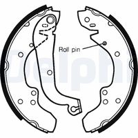 DELPHI LS1295 - Juego de zapatas de frenos