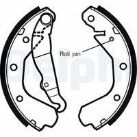 DELPHI LS1292 - Lado de montaje: Eje trasero<br>Diámetro [mm]: 200<br>Ancho [mm]: 29<br>Sistema de frenos: GEN. MOTORS<br>