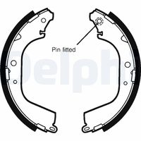 DELPHI LS1408 - Juego de zapatas de frenos