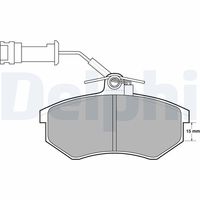 DELPHI LP444 - Juego de pastillas de freno