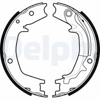 DELPHI LS1985 - Lado de montaje: Eje trasero<br>Sistema de frenos: Lucas<br>Diámetro interior de tambor de freno [mm]: 203<br>Ancho [mm]: 39<br>