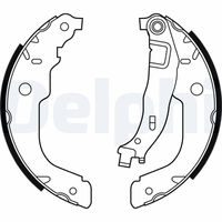 DELPHI LS2000 - Lado de montaje: Eje trasero<br>Dinámica de frenado / conducción: para vehículos con ABS<br>Diámetro del cilindro del pistón [mm]: 20,6<br>Artículo complementario/Información complementaria: con cilindro de freno de rueda<br>Artículo complementario/Información complementaria: con accesorios<br>Tipo de montaje: premontado<br>Sistema de frenos: Bosch<br>Diámetro interior de tambor de freno [mm]: 229<br>Ancho [mm]: 42<br>Diámetro del pistón [mm]: 20,6<br>