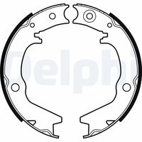 BLUE PRINT ADC44124 - Juego de zapatas de frenos, freno de estacionamiento