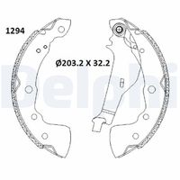 BOSCH 0986487963 - año construcción desde: 03/2017<br>Lado de montaje: Eje trasero<br>Diámetro interior de tambor de freno [mm]: 203<br>Ancho [mm]: 32<br>Artículo complementario/Información complementaria: con palanca<br>Homologación: E11 90R-<br>Homologación: 02B01260/35744<br>