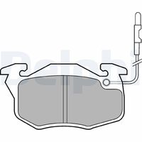 DELPHI LP696 - Juego de pastillas de freno