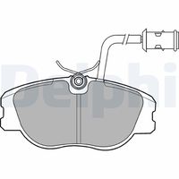 DELPHI LP856 - Juego de pastilla, freno de estacionamiento de disco