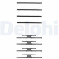 DELPHI LX0055 - Lado de montaje: Eje delantero<br>Sistema de frenos: Delco Moraine<br>