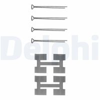 DELPHI LX0033 - Kit de accesorios, pastillas de frenos