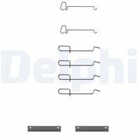 DELPHI LX0080 - Lado de montaje: Eje delantero<br>Sistema de frenos: Bendix<br>