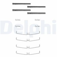 DELPHI LX0004 - Kit de accesorios, pastillas de frenos