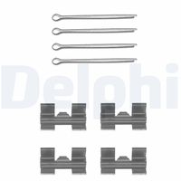 DELPHI LX0032 - Kit de accesorios, pastillas de frenos