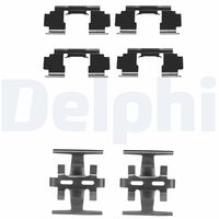 DELPHI LX0130 - Lado de montaje: Eje trasero<br>Sistema de frenos: Akebono<br>