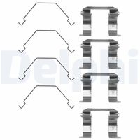 DELPHI LX0159 - Lado de montaje: Eje delantero<br>Sistema de frenos: Sumitomo<br>para diámetro disco de freno [mm]: 274<br>