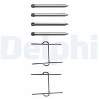 DELPHI LX0081 - Kit de accesorios, pastillas de frenos