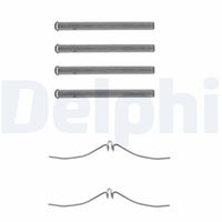 DELPHI LX0091 - Kit de accesorios, pastillas de frenos