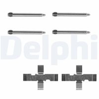 DELPHI LX0095 - Kit de accesorios, pastillas de frenos