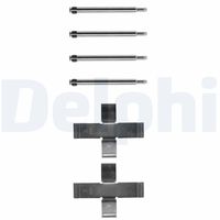 DELPHI LX0103 - Kit de accesorios, pastillas de frenos