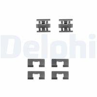 DELPHI LX0196 - Lado de montaje: Eje delantero<br>Sistema de frenos: Nissin<br>