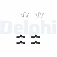 DELPHI LX0231 - Kit de accesorios, pastillas de frenos