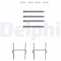 DELPHI LX0154 - Kit de accesorios, pastillas de frenos