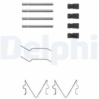 DELPHI LX0164 - Kit de accesorios, pastillas de frenos