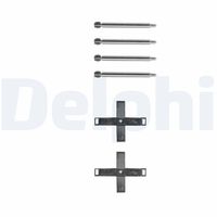 DELPHI LX0268 - Kit de accesorios, pastillas de frenos