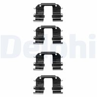 DELPHI LX0372 - Kit de accesorios, pastillas de frenos